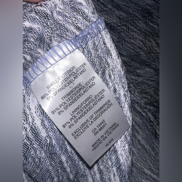 MPG Heathered Gray Purple Athletic Dress With Pockets Size XL EUC - Picture 7 of 7